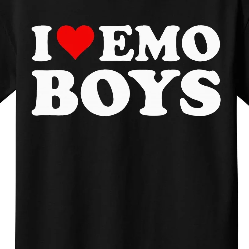 I Love Emo Kids T-Shirt