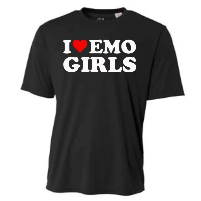 I Love Emo Cooling Performance Crew T-Shirt