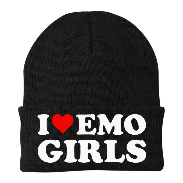 I Love Emo Knit Cap Winter Beanie