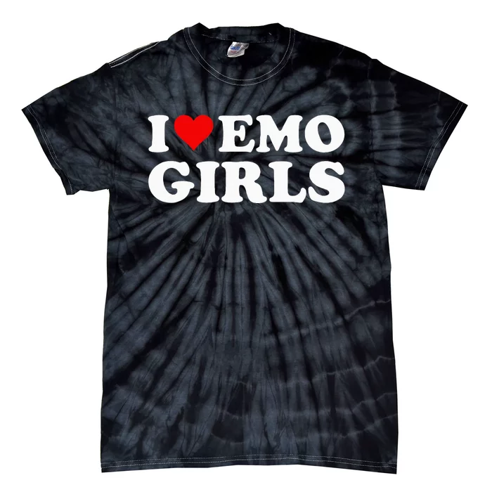 I Love Emo Tie-Dye T-Shirt