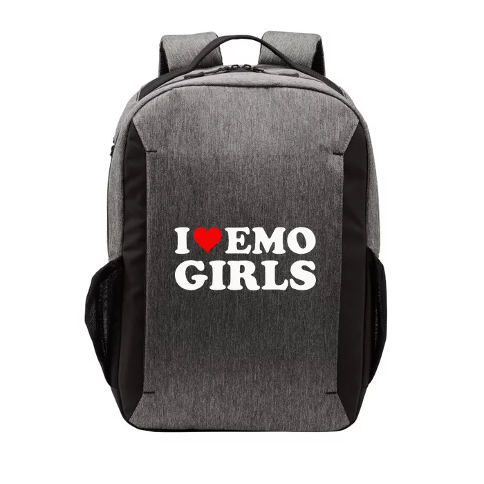 I Love Emo Vector Backpack