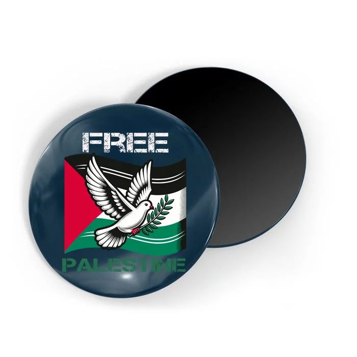 I Love Free Palestine Flag Save Gaza Strip Palestinian Magnet