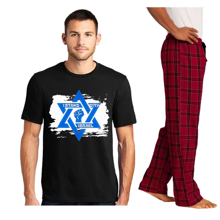 Israel Love Flag I Stand With Israel Heritage Israeli Flag Pajama Set