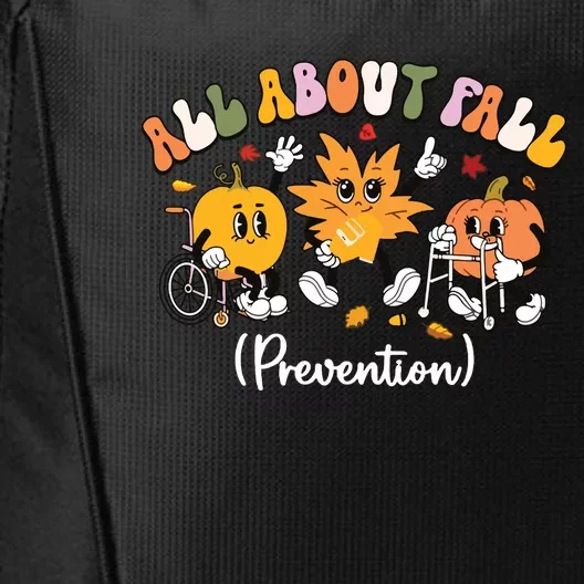 I Love Fall Prevention City Backpack