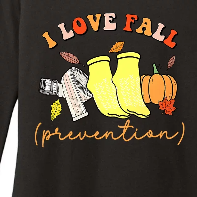 I Love Fall (Prevention) Womens CVC Long Sleeve Shirt