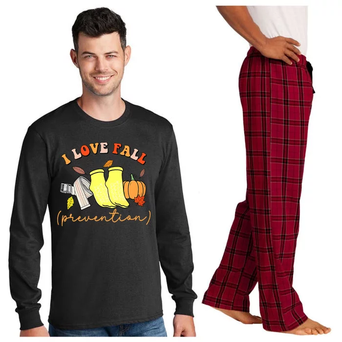 I Love Fall (Prevention) Long Sleeve Pajama Set