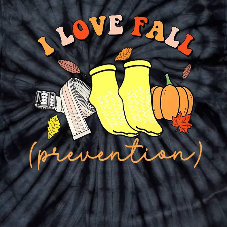 I Love Fall (Prevention) Tie-Dye T-Shirt