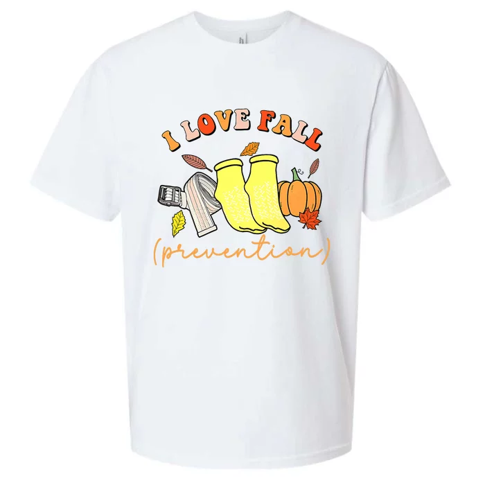 I Love Fall (Prevention) Sueded Cloud Jersey T-Shirt