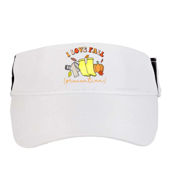 I Love Fall (Prevention) Adult Drive Performance Visor