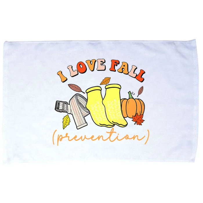 I Love Fall (Prevention) Microfiber Hand Towel