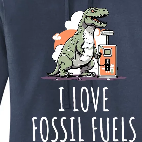 I Love Fossil Fuels Women's Pullover Hoodie