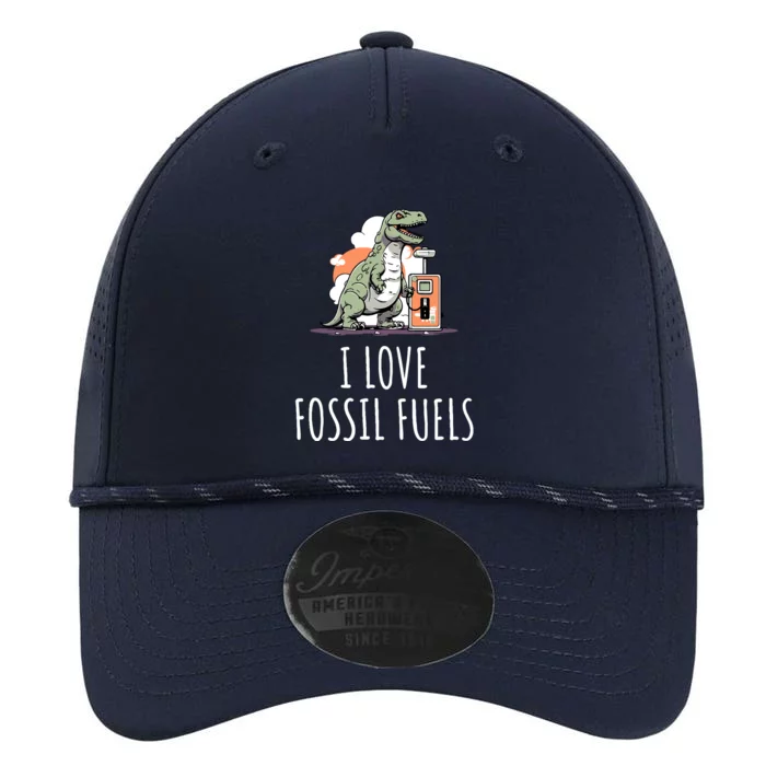 I Love Fossil Fuels Performance The Dyno Cap