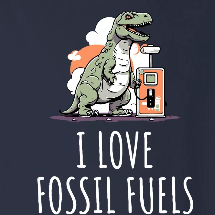 I Love Fossil Fuels Toddler Long Sleeve Shirt