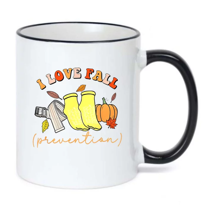 I Love Fall Prevention Thanksgiving Nurse Fall Dpt Spt Black Color Changing Mug