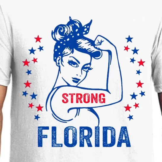 I Love Florida Strong Florida Pajama Set