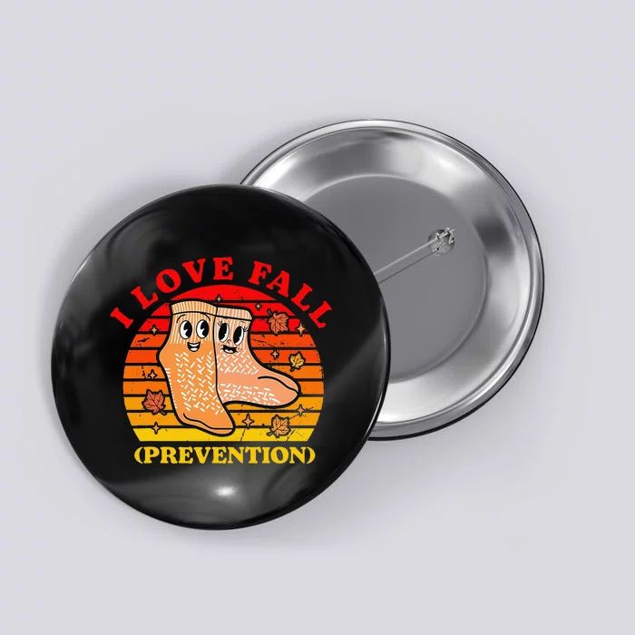 I Love Fall (Prevention) Button