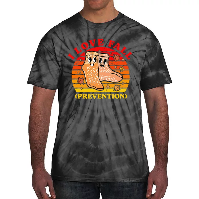 I Love Fall (Prevention) Tie-Dye T-Shirt