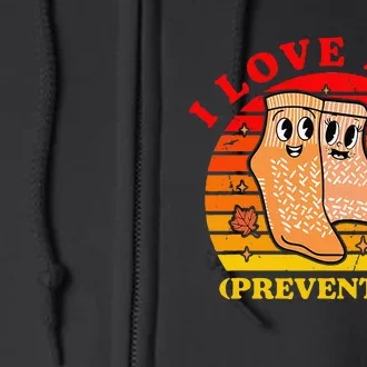 I Love Fall (Prevention) Full Zip Hoodie