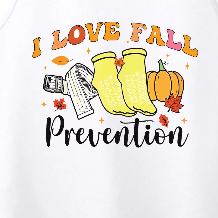 I Love Fall Prevention Performance Tank