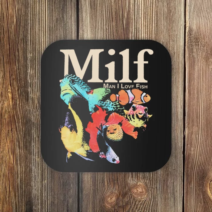 I Love Fish Milf Man Coaster