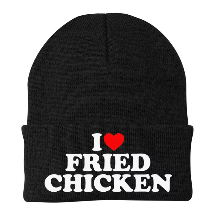 I Love Fried Chicken Knit Cap Winter Beanie