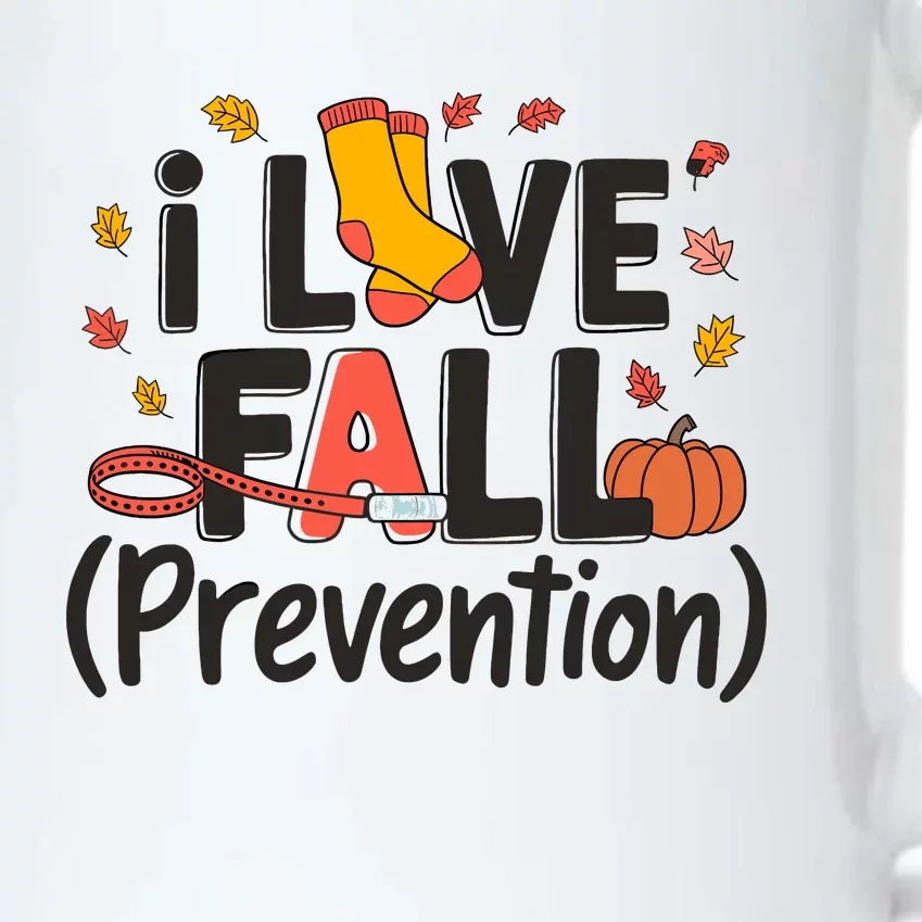 I Love Fall Prevention Nurse Retro Thanksgiving Autumn Black Color Changing Mug