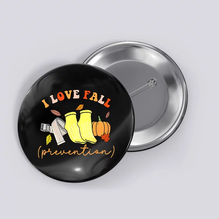 I Love Fall (Prevention) Button