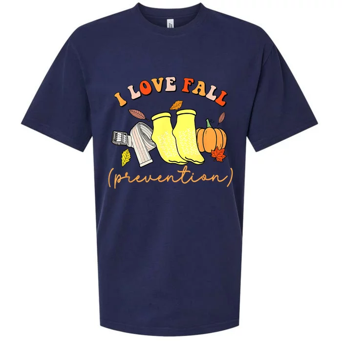 I Love Fall (Prevention) Sueded Cloud Jersey T-Shirt