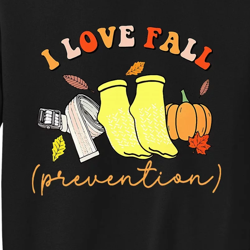 I Love Fall Tall Sweatshirt