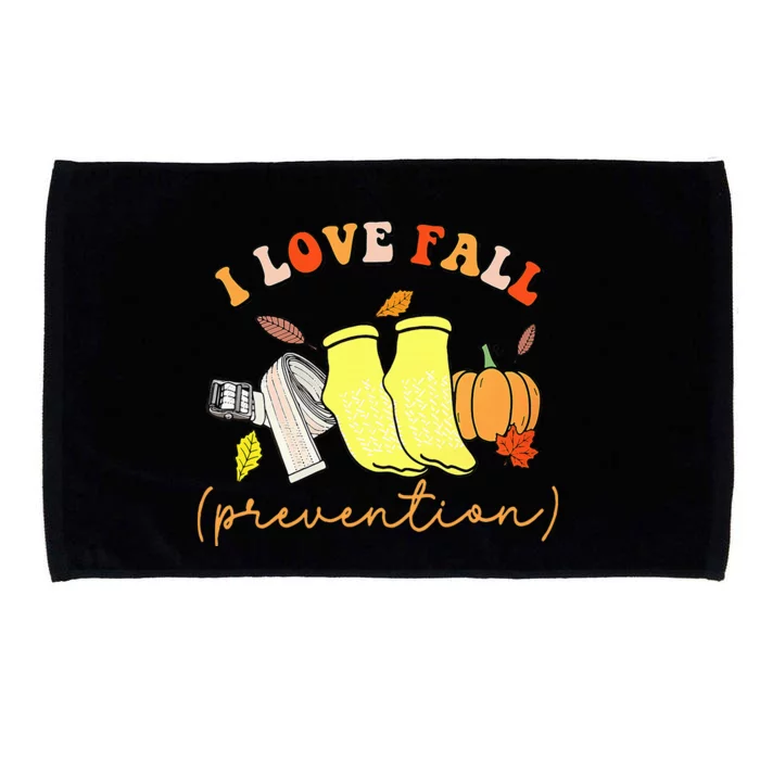 I Love Fall Microfiber Hand Towel