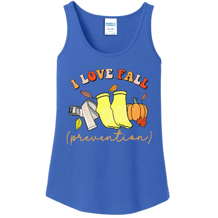 I Love Fall Ladies Essential Tank