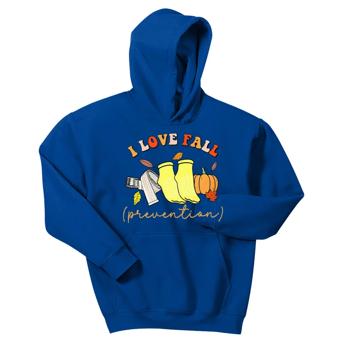 I Love Fall Kids Hoodie