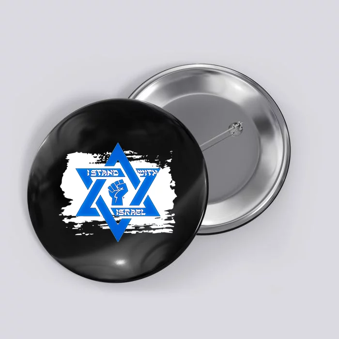 Israel Love Flag I Stand With Israel Heritage Israeli Flag Button