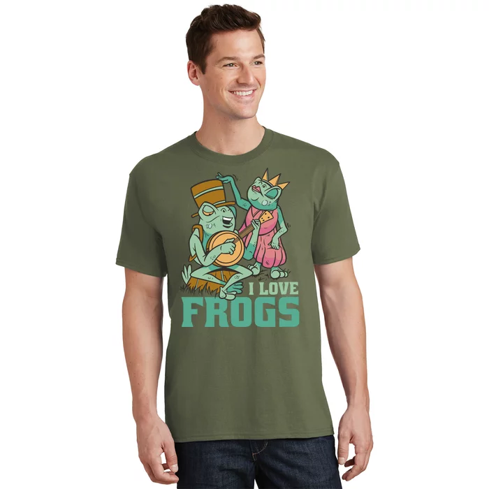 I Love Frogs T-Shirt