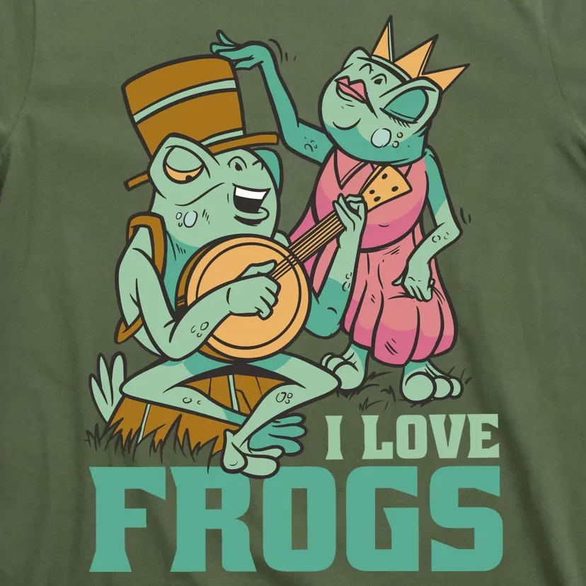 I Love Frogs T-Shirt