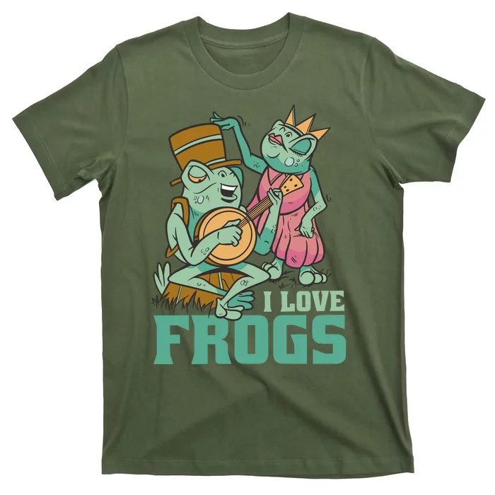 I Love Frogs T-Shirt