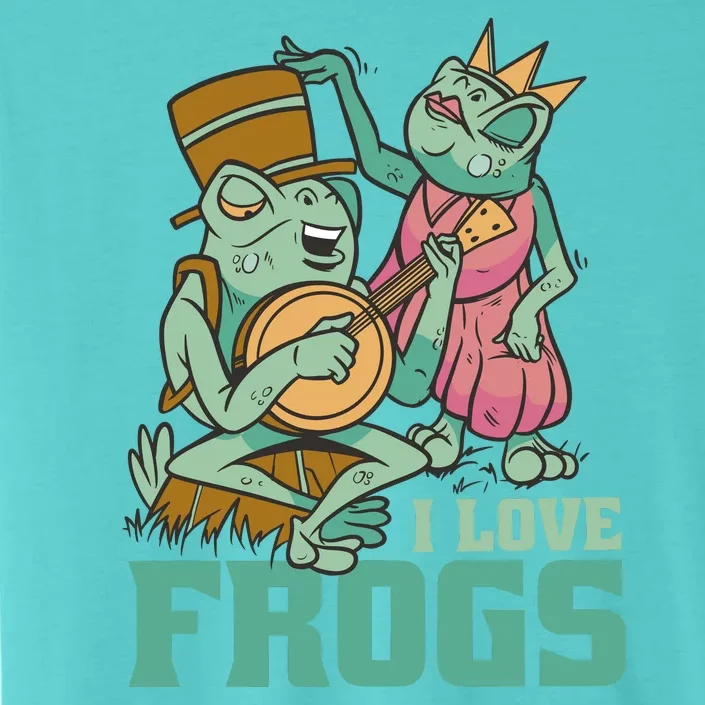 I Love Frogs ChromaSoft Performance T-Shirt