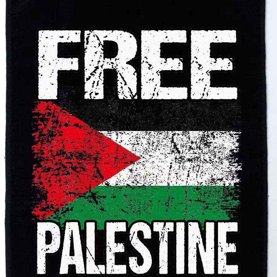 I Love Free Palestine Flag Save Gaza Strip Palestinian Platinum Collection Golf Towel