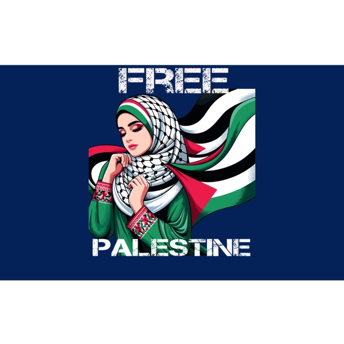 I Love Free Palestine Flag Save Gaza Strip Palestinian Bumper Sticker