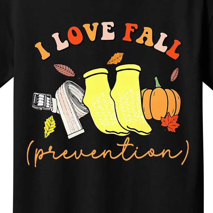 I Love Fall Kids T-Shirt