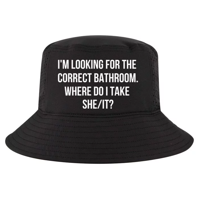 I’M Looking For The Correct Bathroom Where Do I Take A She It Cool Comfort Performance Bucket Hat