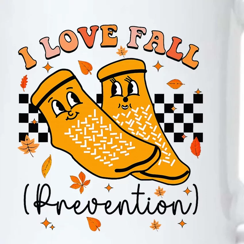 I Love Fall Prevention Fall Physical Therapy Black Color Changing Mug