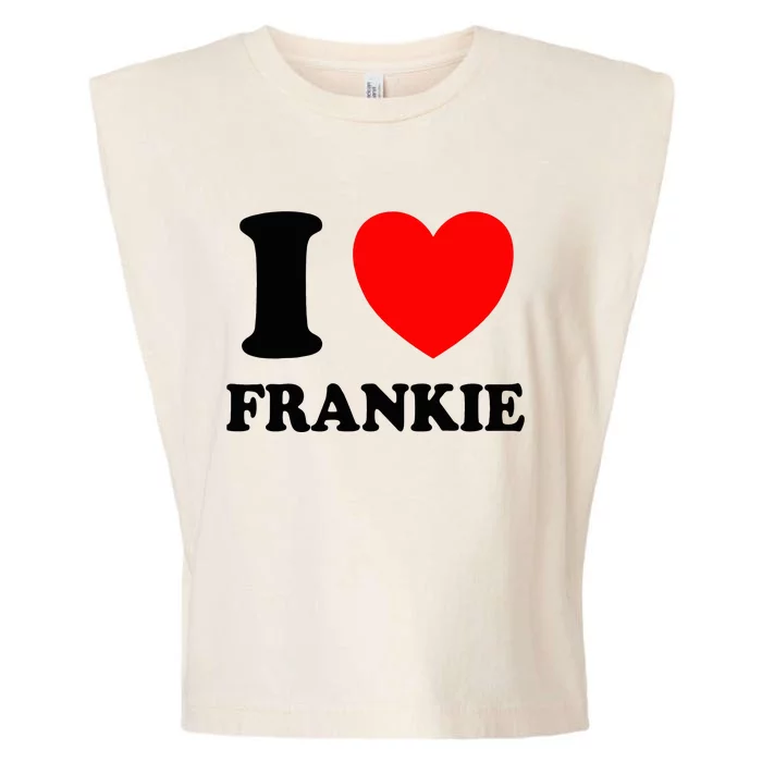 I Love Frankie Garment-Dyed Women's Muscle Tee