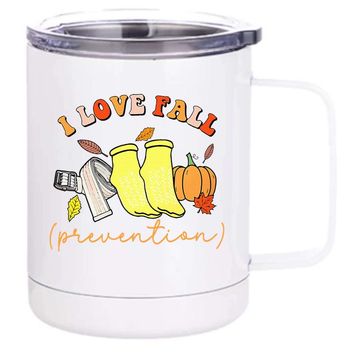 I Love Fall Front & Back 12oz Stainless Steel Tumbler Cup