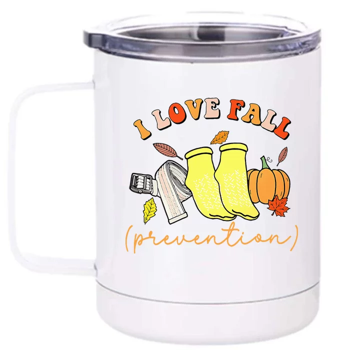 I Love Fall Front & Back 12oz Stainless Steel Tumbler Cup