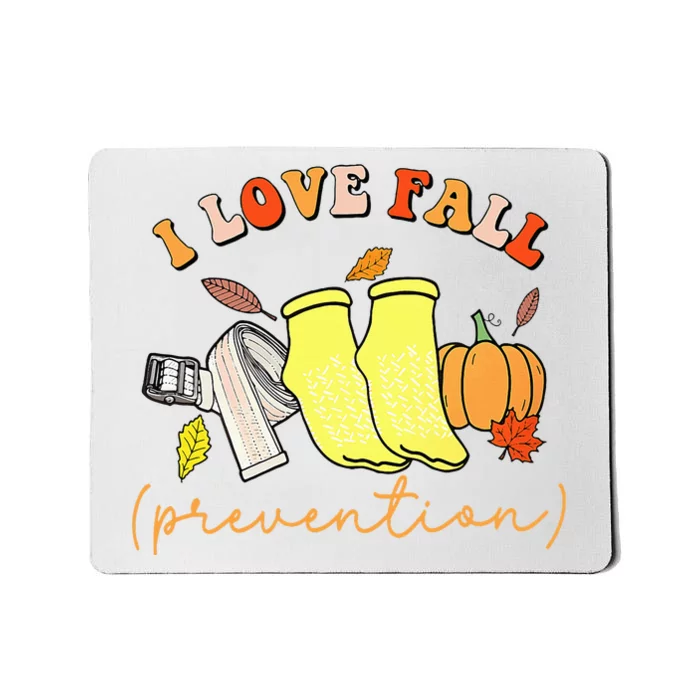 I Love Fall Mousepad