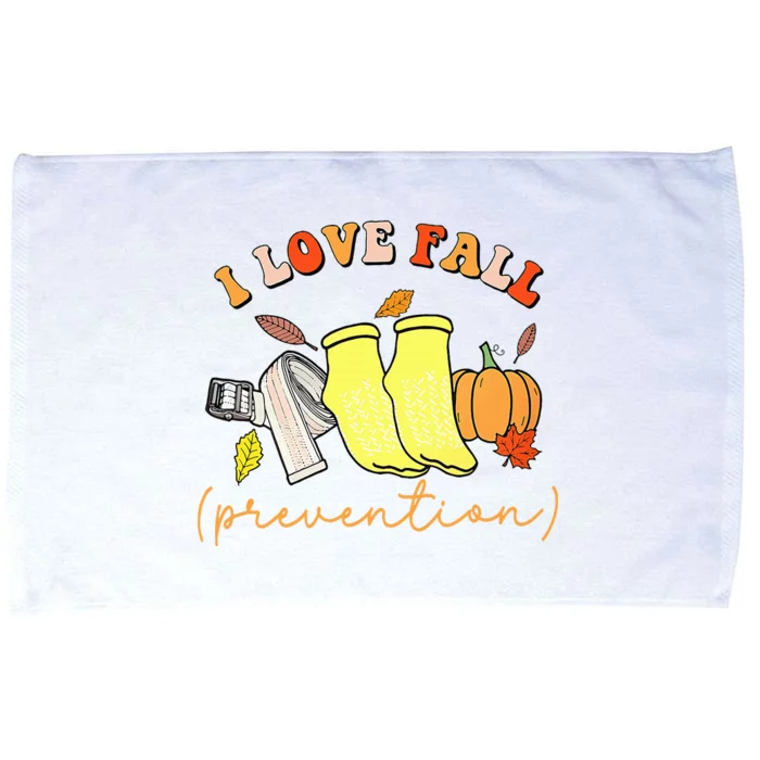 I Love Fall Microfiber Hand Towel