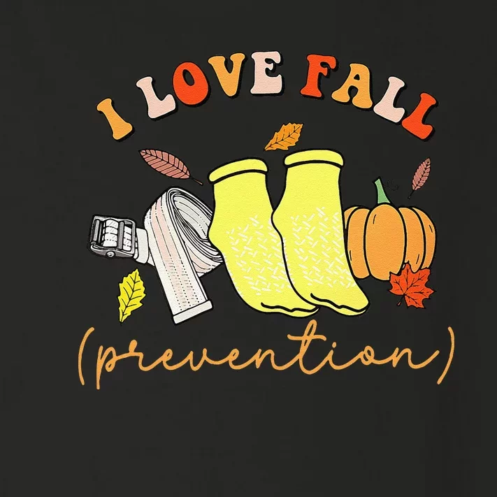 I Love Fall Gift Toddler Long Sleeve Shirt