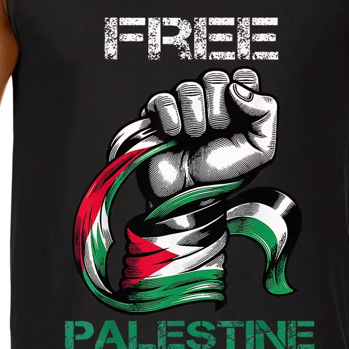 I Love Free Palestine Flag Save Gaza Strip Palestinian Comfort Colors® Tank Top