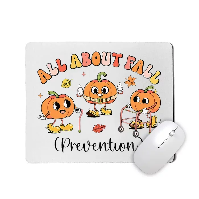 I Love Fall Prevention Fall Occupational Therapy Ot Mousepad